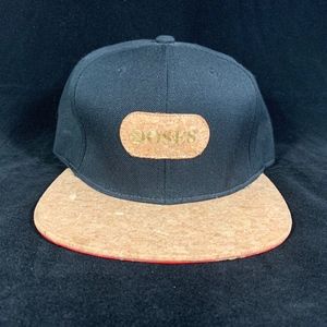 Black Daily Doses Snapback Cork, Red Calf …